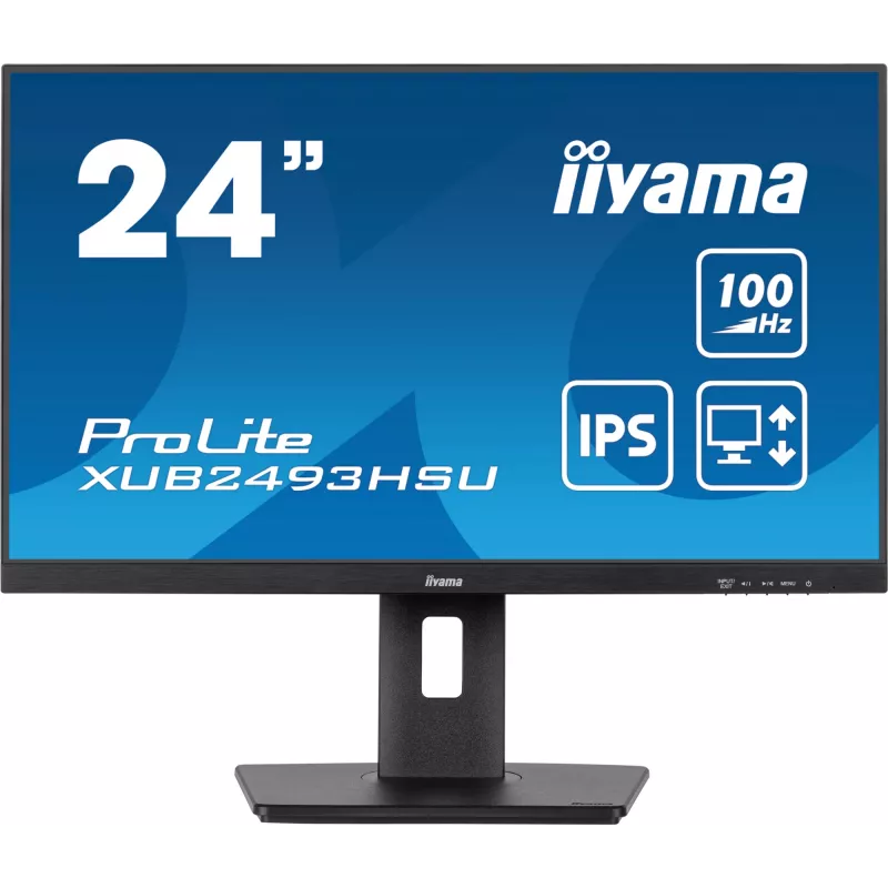iiyama XUB2493HSU-B7 Computer Monitor 60,5 cm (23,8 Zoll) 1920 x 1080 Pixel Full HD LED Schwarz