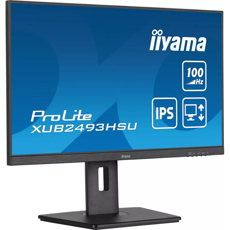 iiyama XUB2493HSU-B7 Computer Monitor 60,5 cm (23,8 Zoll) 1920 x 1080 Pixel Full HD LED Schwarz