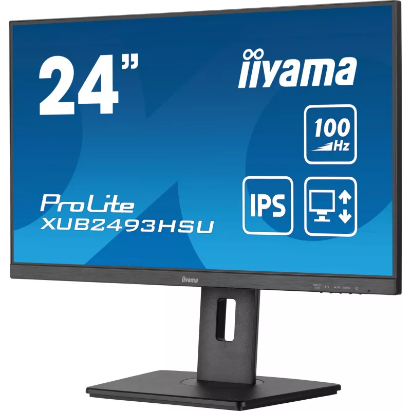 iiyama XUB2493HSU-B7 Computer Monitor 60,5 cm (23,8 Zoll) 1920 x 1080 Pixel Full HD LED Schwarz