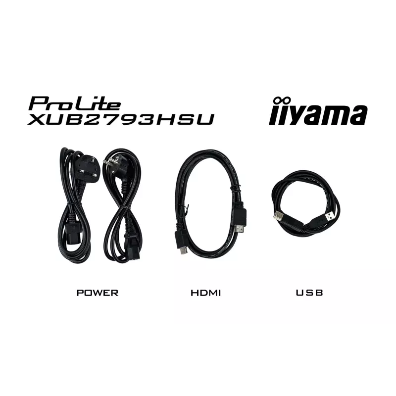 iiyama ProLite XUB2793HSU-B7 Computer Monitor 68,6 cm (27 Zoll) 1920 x 1080 Pixel Full HD LED Schwarz