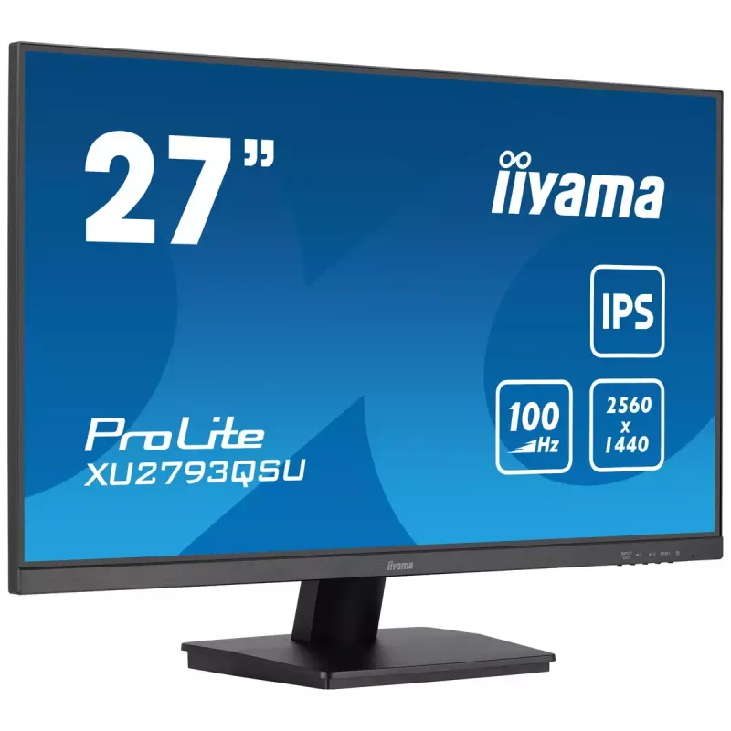 iiyama ProLite XU2793QSU-B7 Computer Monitor 68,6 cm (27 Zoll) 2560 x 1440 Pixel Quad HD LED Schwarz