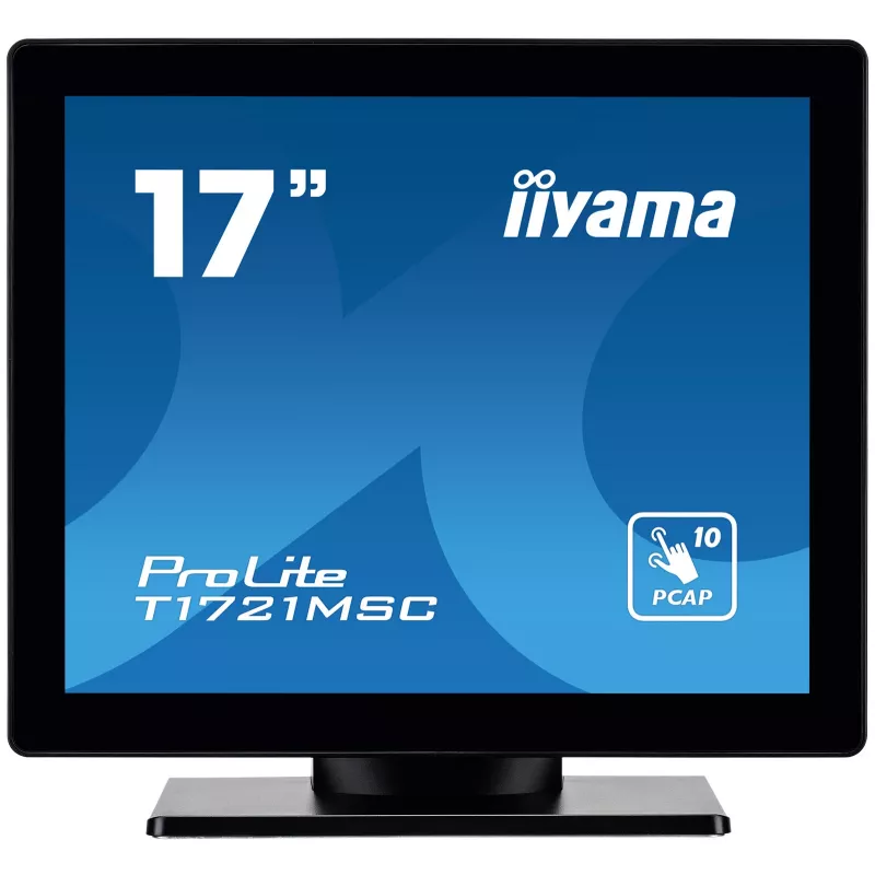 iiyama ProLite T1721MSC-B2 Computer Monitor 43,2 cm (17 Zoll) 1280 x 1024 Pixel SXGA LED Touchscreen Tisch Schwarz