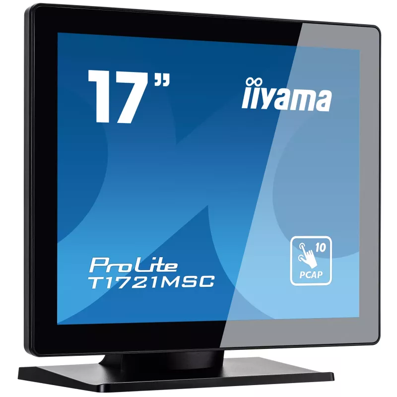 iiyama ProLite T1721MSC-B2 Computer Monitor 43,2 cm (17 Zoll) 1280 x 1024 Pixel SXGA LED Touchscreen Tisch Schwarz