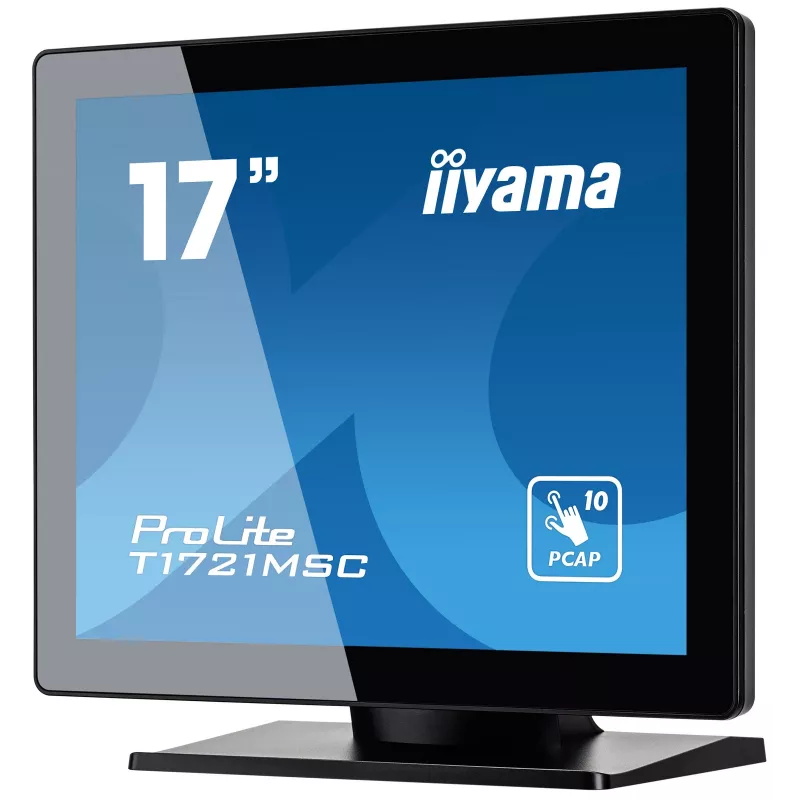 iiyama ProLite T1721MSC-B2 Computer Monitor 43,2 cm (17 Zoll) 1280 x 1024 Pixel SXGA LED Touchscreen Tisch Schwarz