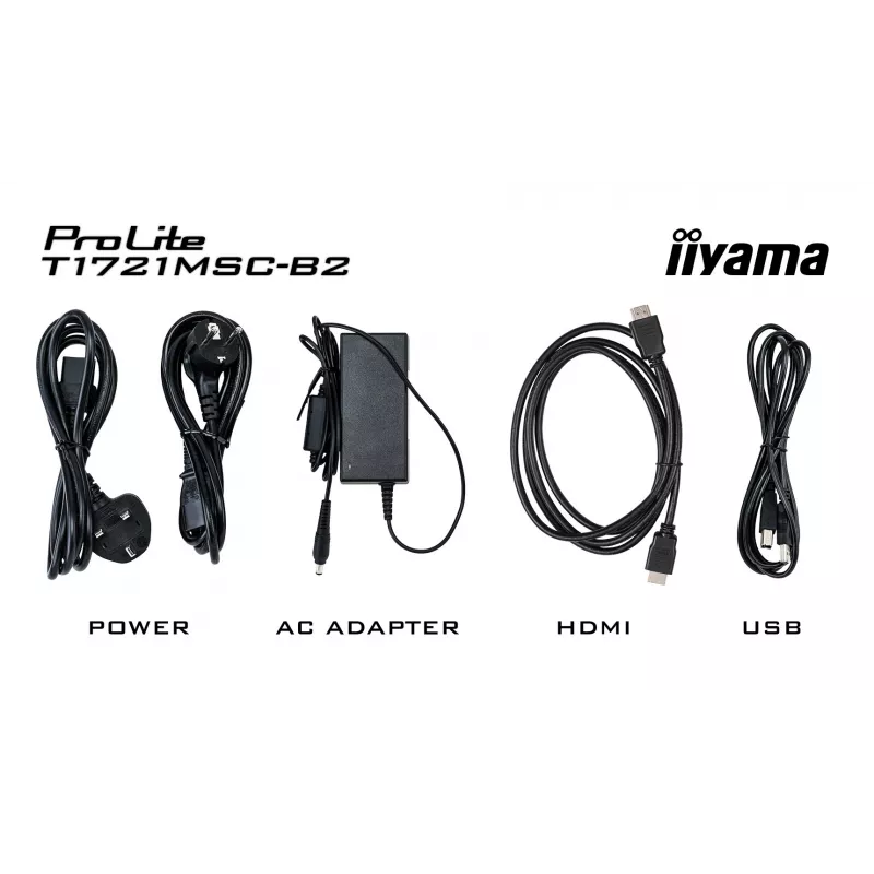 iiyama ProLite T1721MSC-B2 Computer Monitor 43,2 cm (17 Zoll) 1280 x 1024 Pixel SXGA LED Touchscreen Tisch Schwarz