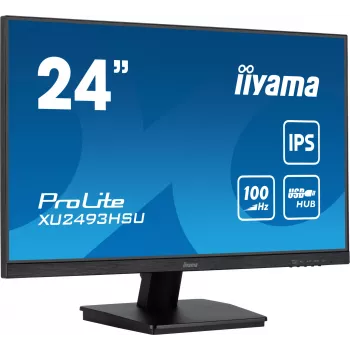 iiyama ProLite XU2493HSU-B7 Computer Monitor 60,5 cm (23,8 Zoll) 1920 x 1080 Pixel Full HD LED Schwarz