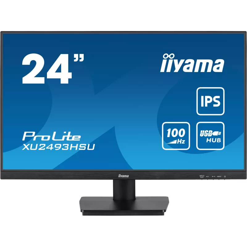 iiyama ProLite XU2493HSU-B7 Computer Monitor 60,5 cm (23,8 Zoll) 1920 x 1080 Pixel Full HD LED Schwarz