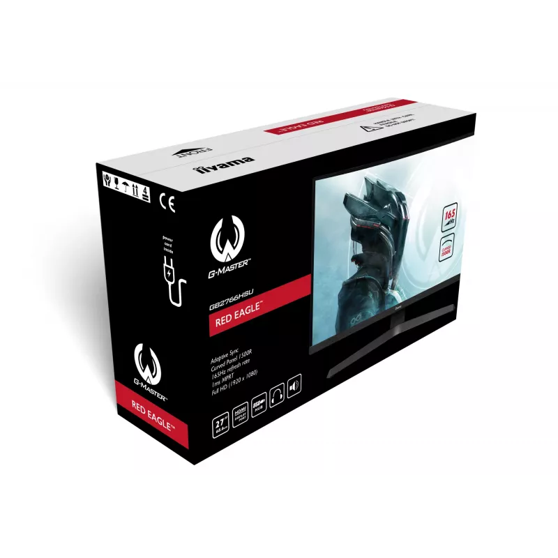 iiyama G-MASTER GB2766HSU-B1 Computer Monitor 68,6 cm (27 Zoll) 1920 x 1080 Pixel Full HD LED Schwarz