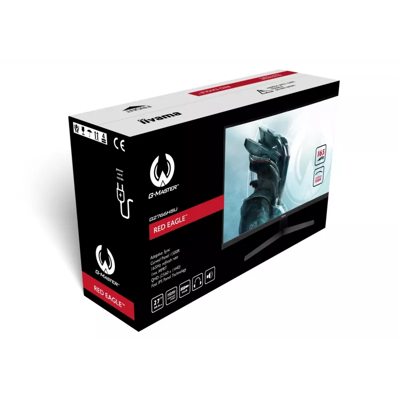 iiyama G-MASTER G2766HSU-B1 Computer Monitor 68,6 cm (27 Zoll) 1920 x 1080 Pixel Full HD LED Schwarz