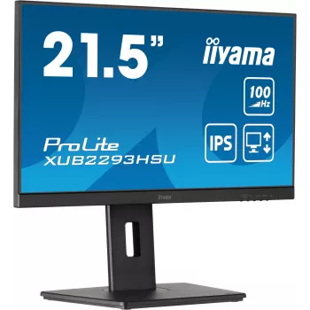 iiyama ProLite XUB2293HSU-B7 Computer Monitor 54,6 cm (21,5 Zoll) 1920 x 1080 Pixel Full HD LED Schwarz