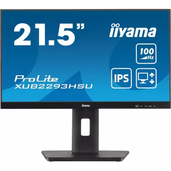 iiyama ProLite XUB2293HSU-B7 Computer Monitor 54,6 cm (21,5 Zoll) 1920 x 1080 Pixel Full HD LED Schwarz