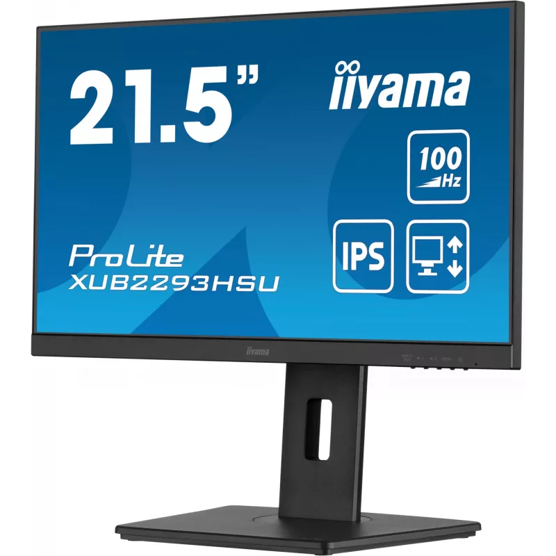 iiyama ProLite XUB2293HSU-B7 Computer Monitor 54,6 cm (21,5 Zoll) 1920 x 1080 Pixel Full HD LED Schwarz