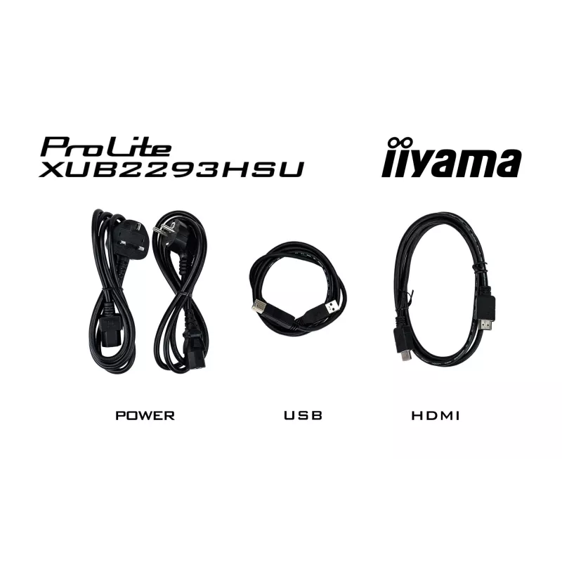iiyama ProLite XUB2293HSU-B7 Computer Monitor 54,6 cm (21,5 Zoll) 1920 x 1080 Pixel Full HD LED Schwarz