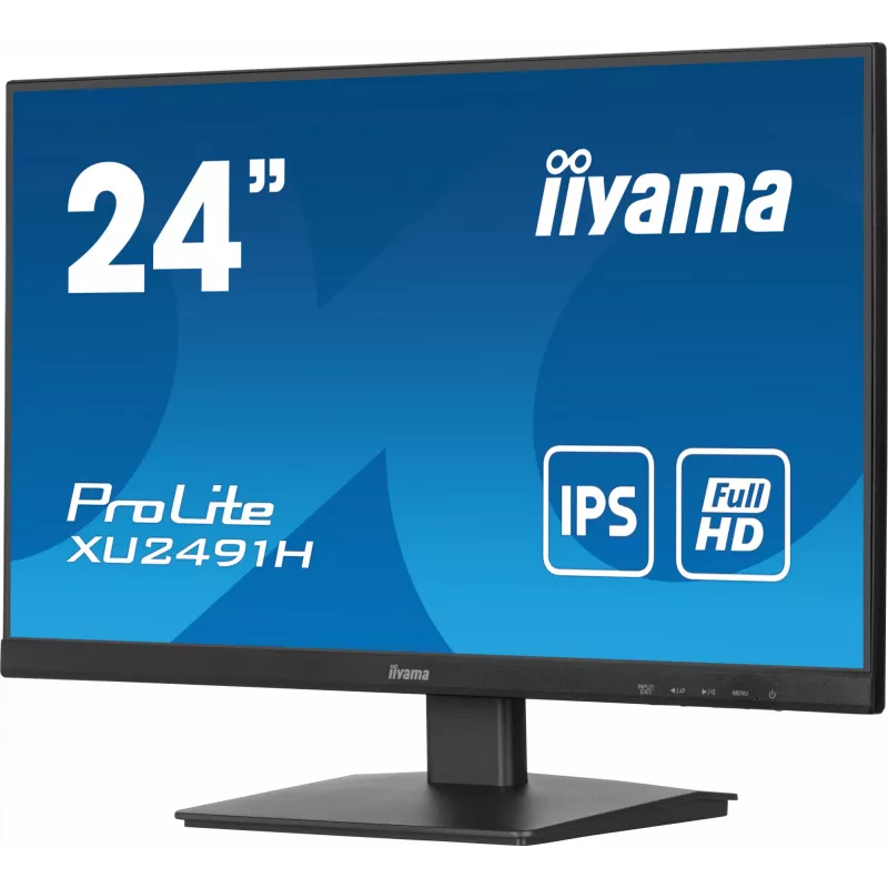 iiyama ProLite XU2491H-B1 Computer Monitor 60,5 cm (23,8 Zoll) 1920 x 1080 Pixel Full HD LED Schwarz
