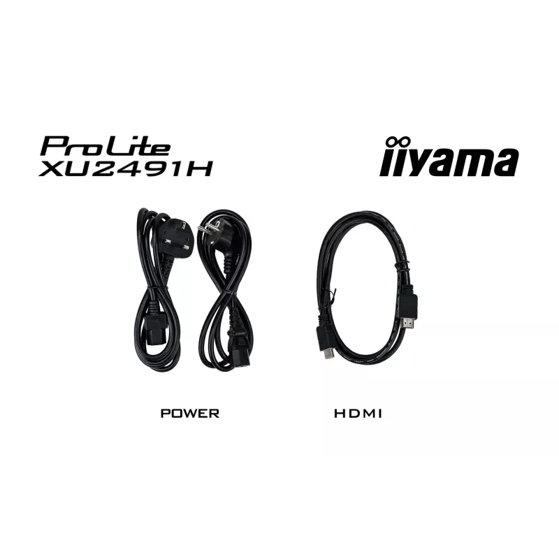 iiyama ProLite XU2491H-B1 Computer Monitor 60,5 cm (23,8 Zoll) 1920 x 1080 Pixel Full HD LED Schwarz