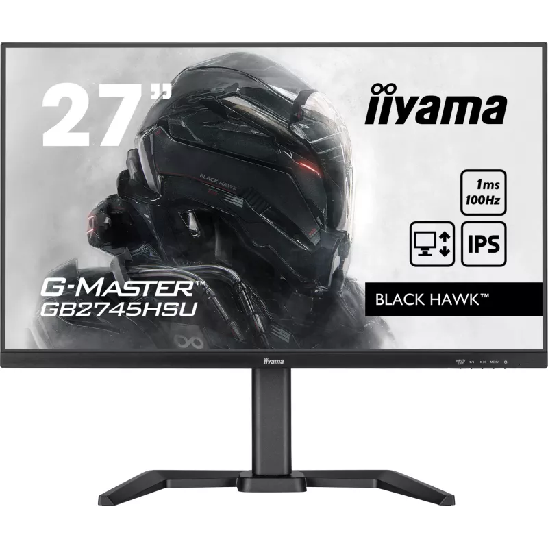iiyama G-MASTER GB2745HSU-B2 Computer Monitor 68,6 cm (27 Zoll) 1920 x 1080 Pixel Full HD LED Schwarz