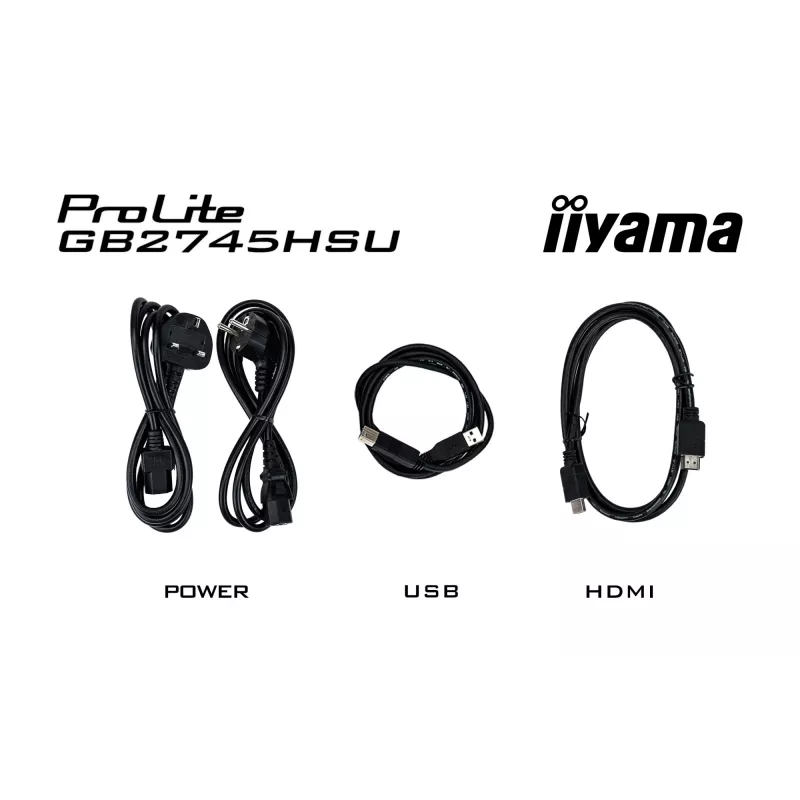 iiyama G-MASTER GB2745HSU-B2 Computer Monitor 68,6 cm (27 Zoll) 1920 x 1080 Pixel Full HD LED Schwarz