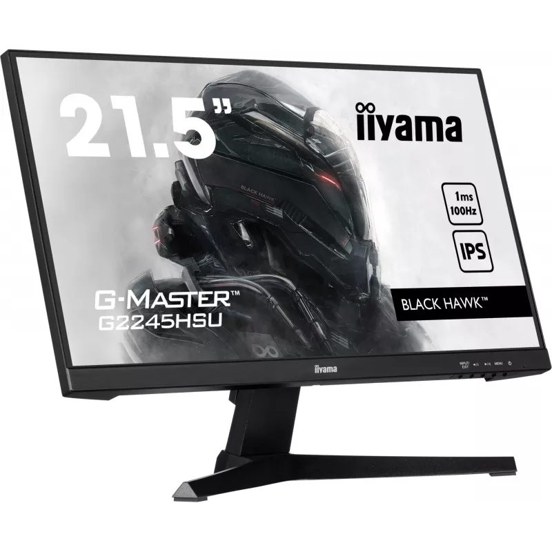 iiyama G-MASTER G2245HSU-B2 Computer Monitor 54,6 cm (21,5 Zoll) 1920 x 1080 Pixel Full HD LED Schwarz