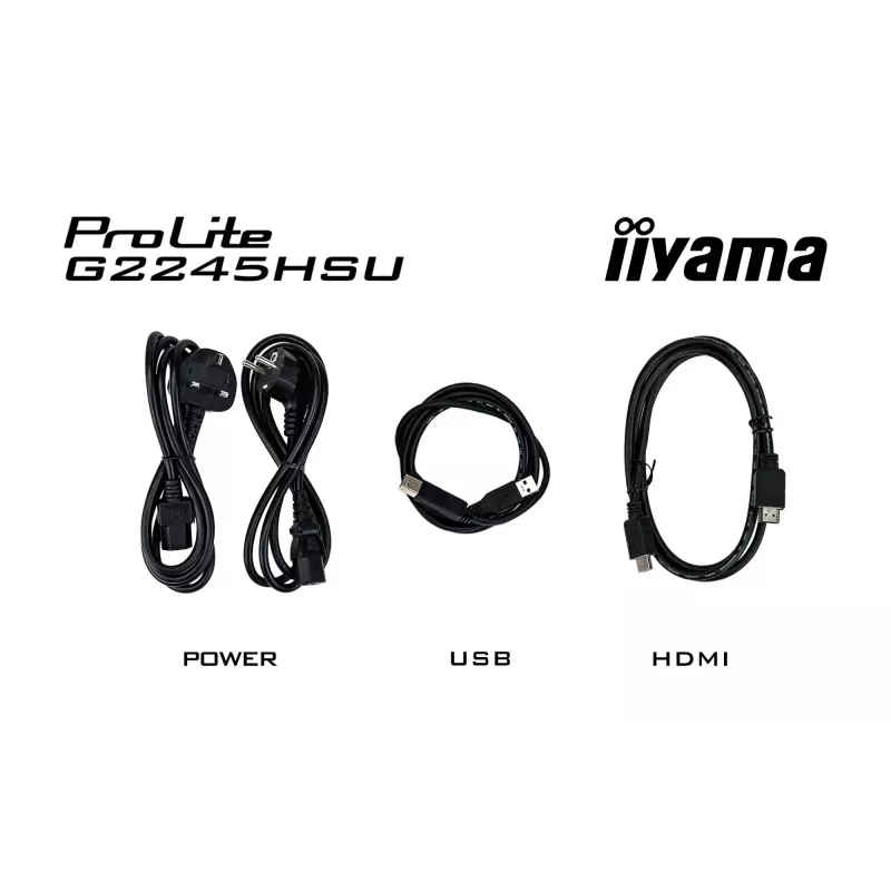 iiyama G-MASTER G2245HSU-B2 Computer Monitor 54,6 cm (21,5 Zoll) 1920 x 1080 Pixel Full HD LED Schwarz