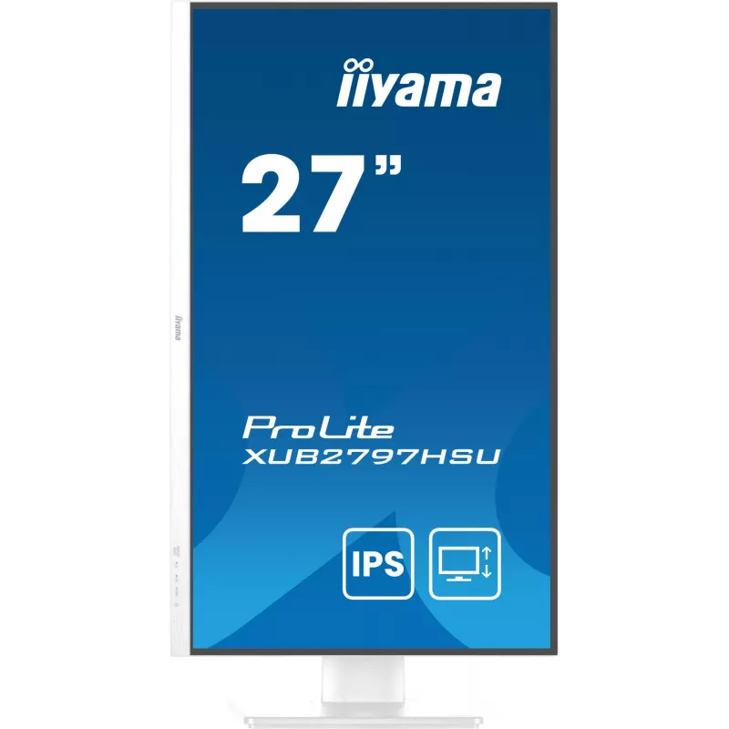 iiyama ProLite XUB2797HSU-W2 Computer Monitor 68,6 cm (27 Zoll) 1920 x 1080 Pixel Full HD LED Weiß