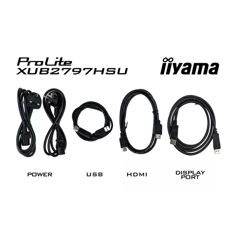 iiyama ProLite XUB2797HSU-W2 Computer Monitor 68,6 cm (27 Zoll) 1920 x 1080 Pixel Full HD LED Weiß