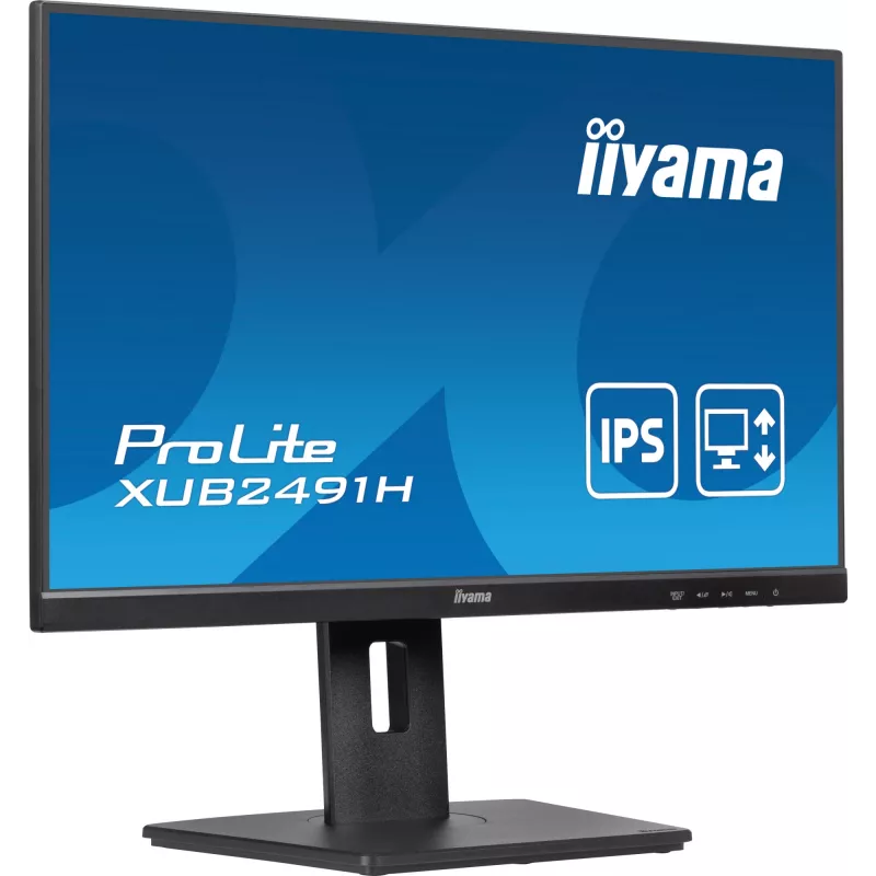 iiyama ProLite XUB2491H-B1 Computer Monitor 60,5 cm (23,8 Zoll) 1920 x 1080 Pixel Full HD LED Schwarz