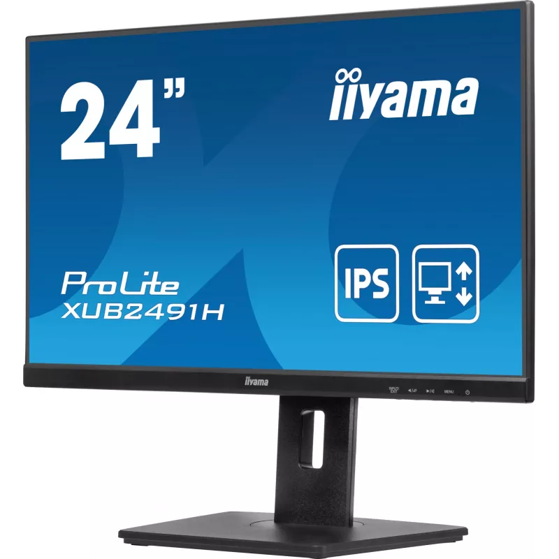 iiyama ProLite XUB2491H-B1 Computer Monitor 60,5 cm (23,8 Zoll) 1920 x 1080 Pixel Full HD LED Schwarz