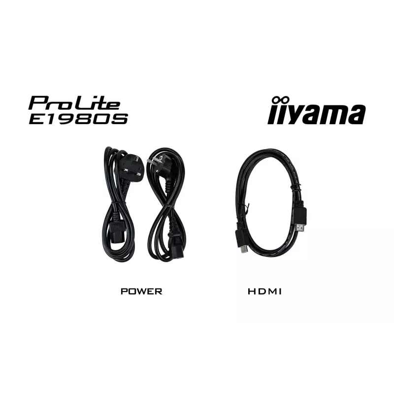 iiyama ProLite E1980S-B1 Computer Monitor 48,3 cm (19 Zoll) 1280 x 1024 Pixel VGA LED Schwarz