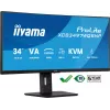 iiyama ProLite XCB3497WQSNP-B1 Computer Monitor 86,4 cm (34 Zoll) 3440 x 1440 Pixel UltraWide Quad HD LED Schwarz