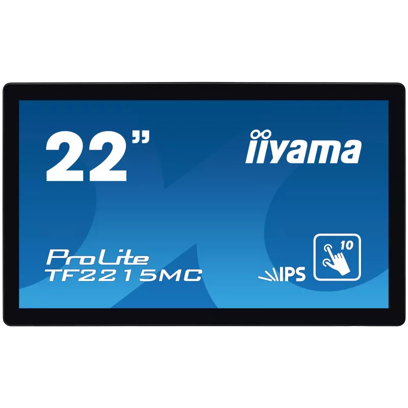 iiyama ProLite TF2215MC-B2 Computer-Monitor 54,6 cm (21,5 Zoll) 1920 x 1080 Pixel Full HD LED Touchscreen Multi-User Schwarz