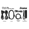 iiyama ProLite TF2215MC-B2 Computer-Monitor 54,6 cm (21,5 Zoll) 1920 x 1080 Pixel Full HD LED Touchscreen Multi-User Schwarz