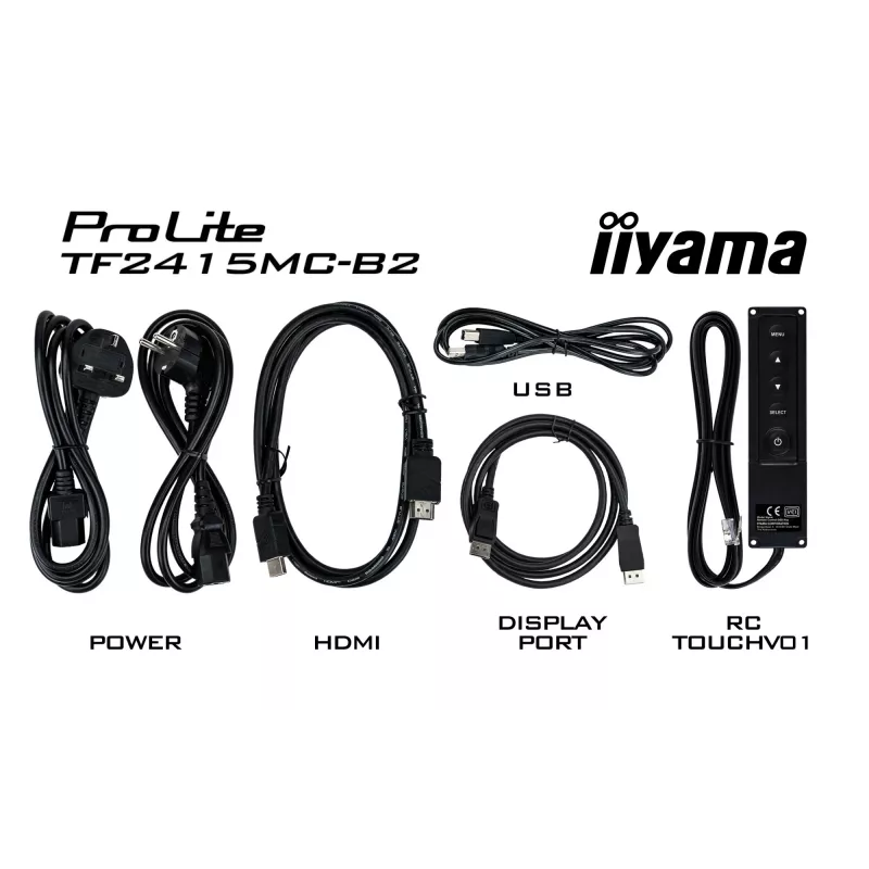 iiyama ProLite TF2215MC-B2 Computer-Monitor 54,6 cm (21,5 Zoll) 1920 x 1080 Pixel Full HD LED Touchscreen Multi-User Schwarz