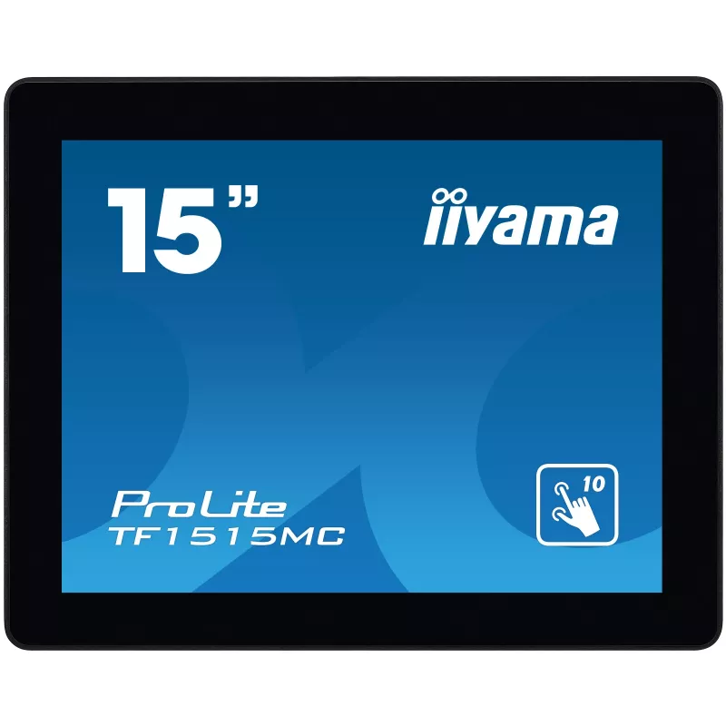 iiyama TF1515MC-B2 Computer-Monitor 38,1 cm (15 Zoll) 1024 x 768 Pixel XGA LED Touchscreen Schwarz