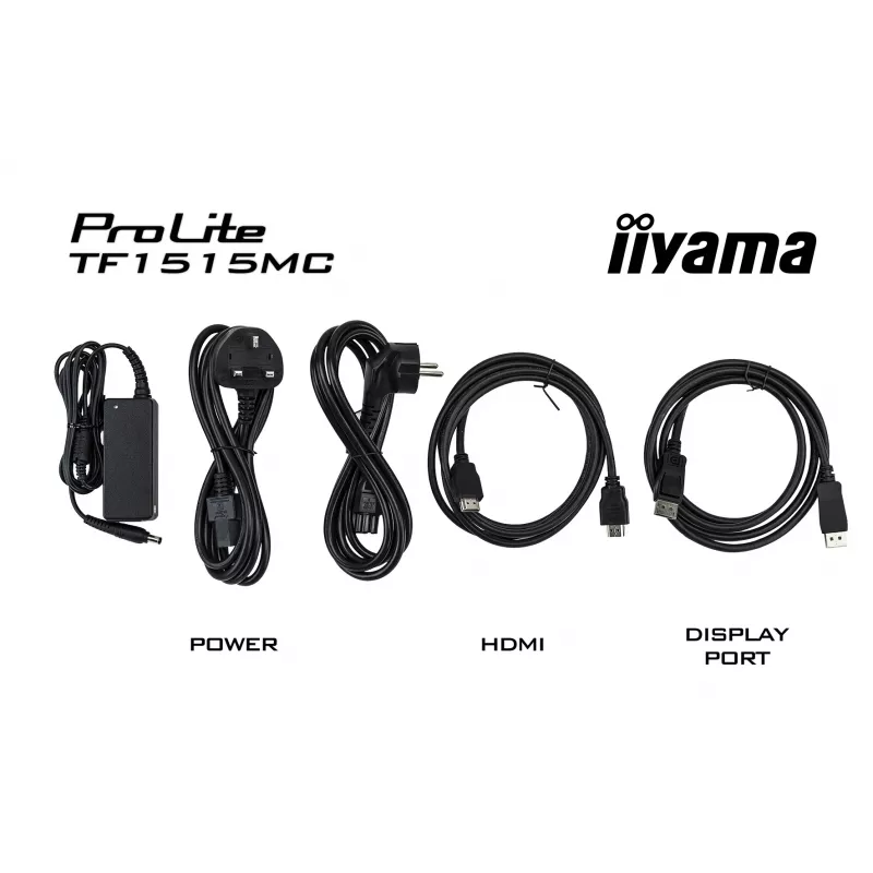 iiyama TF1515MC-B2 Computer-Monitor 38,1 cm (15 Zoll) 1024 x 768 Pixel XGA LED Touchscreen Schwarz
