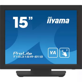 iiyama T1531SR-B1S Computer-Monitor 38,1 cm (15 Zoll) 1024 x 768 Pixel XGA LCD Touchscreen Schwarz