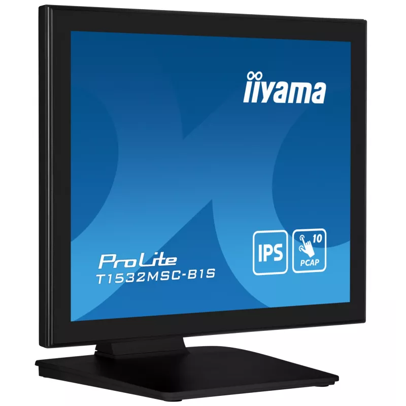 iiyama ProLite T1532MSC-B1S Computer Monitor 38,1 cm (15 Zoll) 1024 x 768 Pixel XGA LCD Touchscreen Schwarz