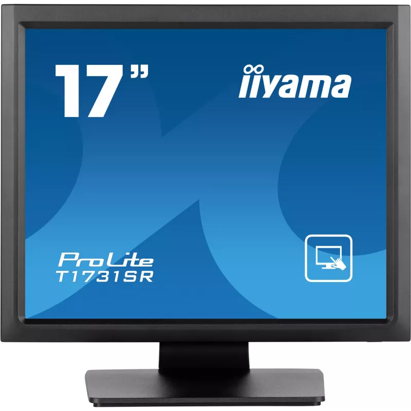 iiyama ProLite T1731SR-B1S Computer Monitor 43,2 cm (17 Zoll) 1280 x 1024 Pixel SXGA LCD Touchscreen Schwarz