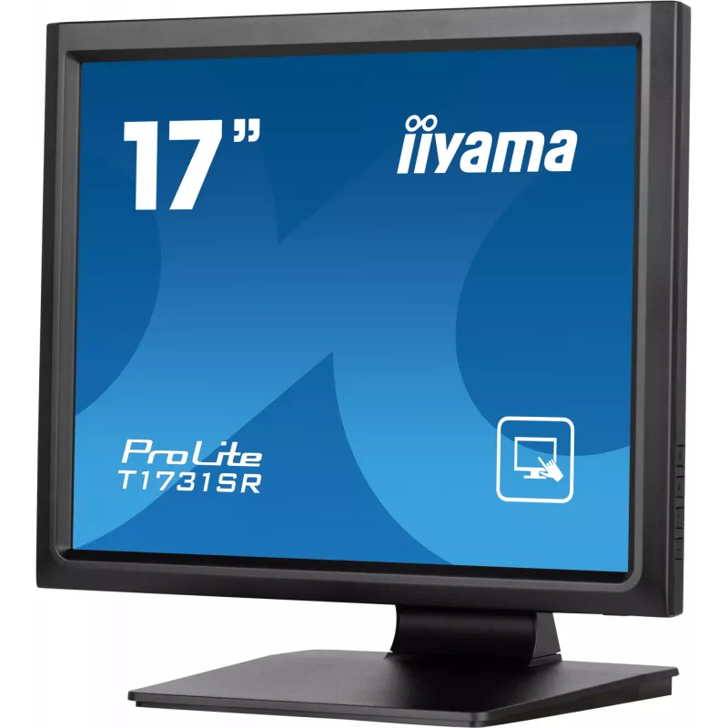 iiyama ProLite T1731SR-B1S Computer Monitor 43,2 cm (17 Zoll) 1280 x 1024 Pixel SXGA LCD Touchscreen Schwarz