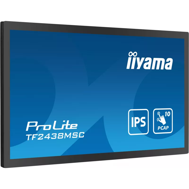 iiyama TF2438MSC-B1 Computer Monitor 60,5 cm (23,8 Zoll) 1920 x 1080 Pixel Full HD LED Touchscreen Schwarz