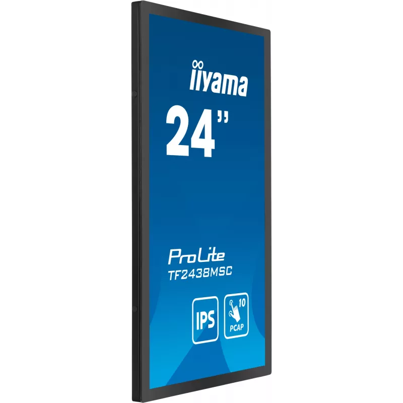iiyama TF2438MSC-B1 Computer Monitor 60,5 cm (23,8 Zoll) 1920 x 1080 Pixel Full HD LED Touchscreen Schwarz