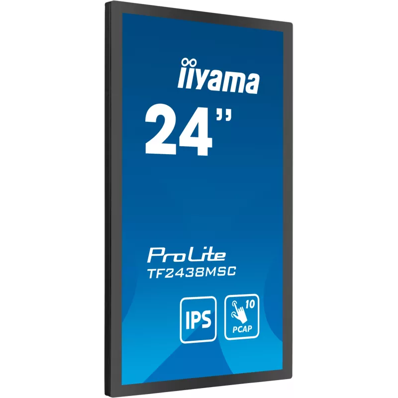 iiyama TF2438MSC-B1 Computer Monitor 60,5 cm (23,8 Zoll) 1920 x 1080 Pixel Full HD LED Touchscreen Schwarz