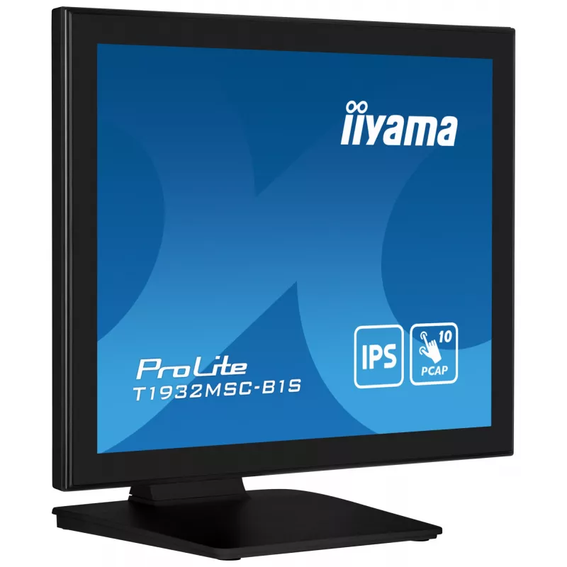 iiyama ProLite T1932MSC-B1S Computer Monitor 48,3 cm (19 Zoll) 1280 x 1024 Pixel Full HD LED Touchscreen Tisch Schwarz