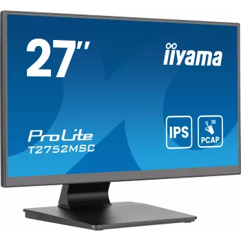 iiyama ProLite T2752MSC-B1AG Computer-Monitor 68,6 cm (27 Zoll) 1920 x 1080 Pixel Full HD LED Touchscreen Schwarz