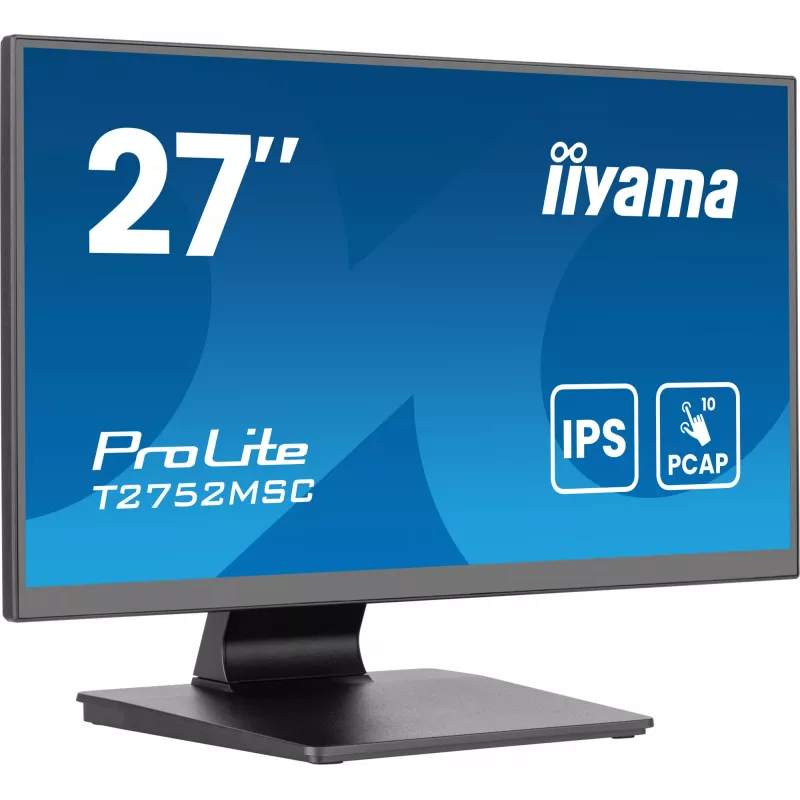iiyama ProLite T2752MSC-B1AG Computer-Monitor 68,6 cm (27 Zoll) 1920 x 1080 Pixel Full HD LED Touchscreen Schwarz