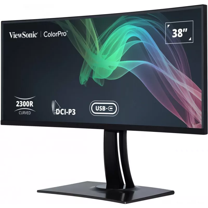 Viewsonic VP3881A Computer Monitor 96,5 cm (38 Zoll) 3840 x 1600 Pixel Quad HD+ LED Schwarz