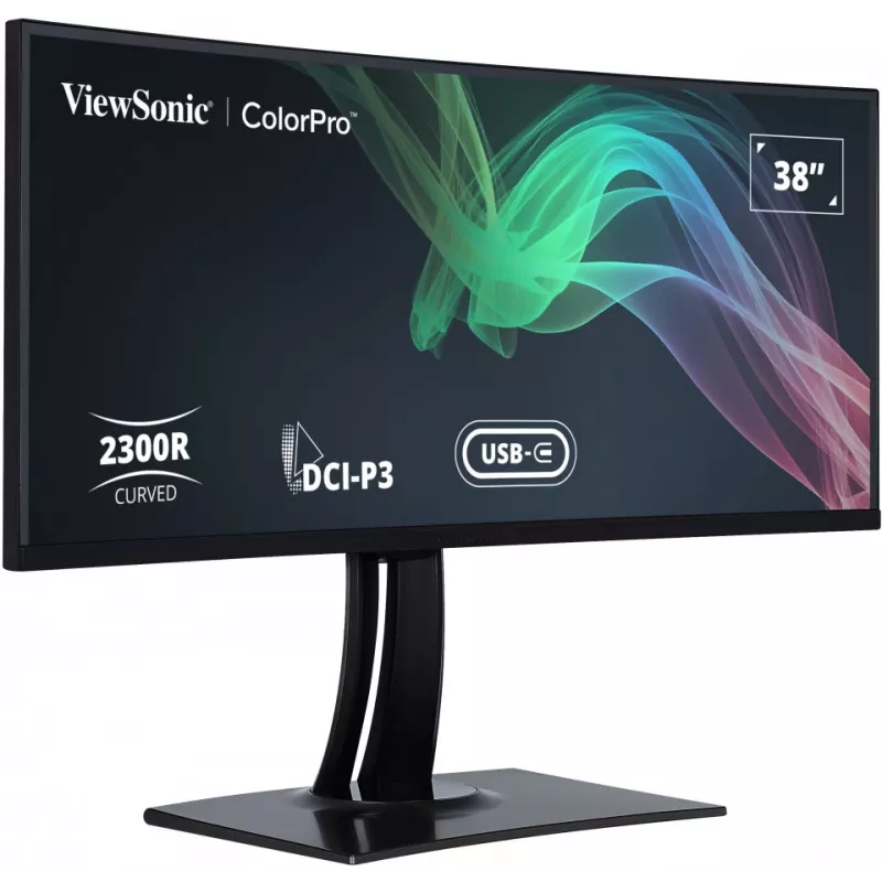 Viewsonic VP3881A Computer Monitor 96,5 cm (38 Zoll) 3840 x 1600 Pixel Quad HD+ LED Schwarz