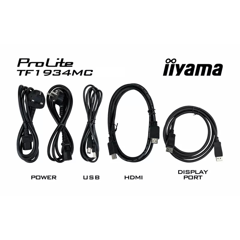 iiyama ProLite TF1934MC-B7X Computer-Monitor 48,3 cm (19 Zoll) 1280 x 1024 Pixel SXGA LED Touchscreen Schwarz