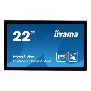 iiyama ProLite TF2234MC-B7AGB Computer-Monitor 54,6 cm (21,5 Zoll) 1920 x 1080 Pixel Full HD LED Touchscreen Multi-User Schwarz