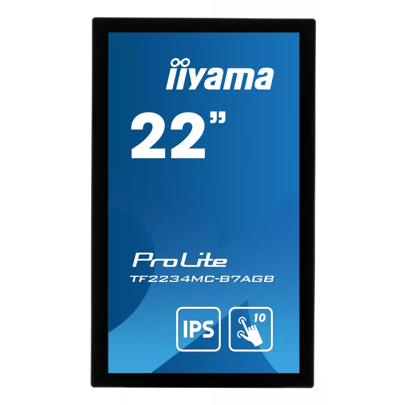 iiyama ProLite TF2234MC-B7AGB Computer-Monitor 54,6 cm (21,5 Zoll) 1920 x 1080 Pixel Full HD LED Touchscreen Multi-User Schwarz