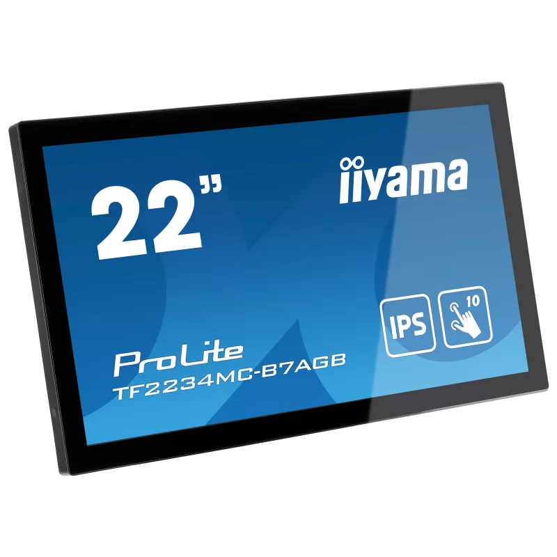 iiyama ProLite TF2234MC-B7AGB Computer-Monitor 54,6 cm (21,5 Zoll) 1920 x 1080 Pixel Full HD LED Touchscreen Multi-User Schwarz